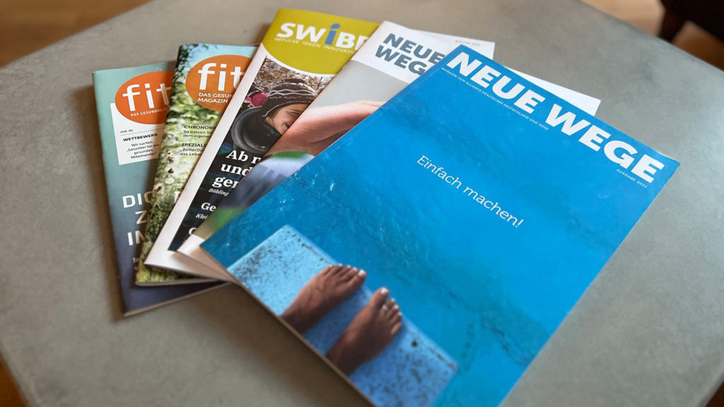 Mitarbeitermagazine und Kundenmagazine