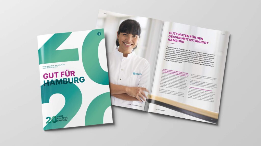 Aufgeschlagene Chronik - 20 Jahre Asklepios in Hamburg